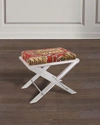 Port 68 Cross Lucite Tiger Bench