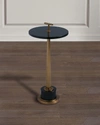 Port 68 Toronto Brass Accent Table