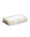 Labrazel Alisa Alabaster Towel Tray, Cream