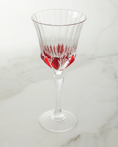Neiman Marcus Red Water Glasses, Set Of 4
