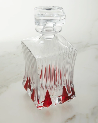 Neiman Marcus Red Square Decanter