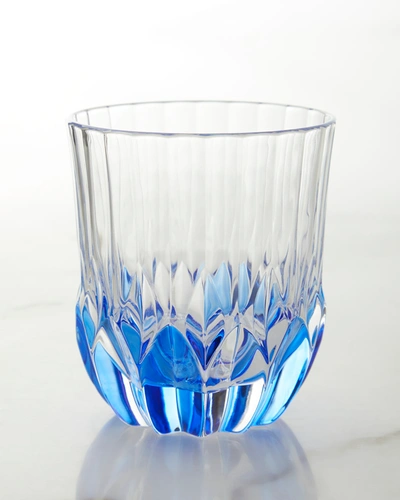 Neiman Marcus Impero Blue Double-old Fashioned Glasses, Set Of 4