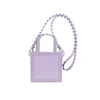 Carmen Sol Alice Mini Shoulder Bag In Violet