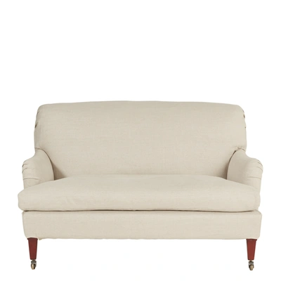 Oka Linen Cover For Coleridge 2-seater Sofa - Natural