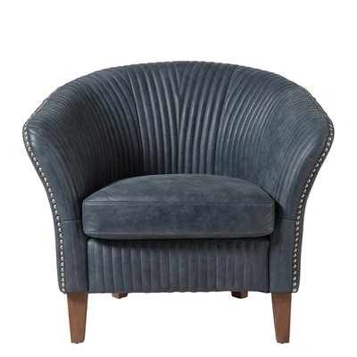 Oka Crosby Armchair - Smoke Blue