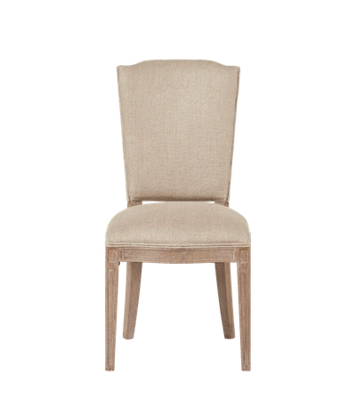 Oka Camaret Dining Chair - Sand Herringbone