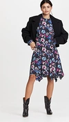 Isabel Marant Verikio Ruffled Floral-print Silk Mini Dress