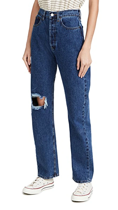 Still Here Worn In Classic Blue Childhood Jeans