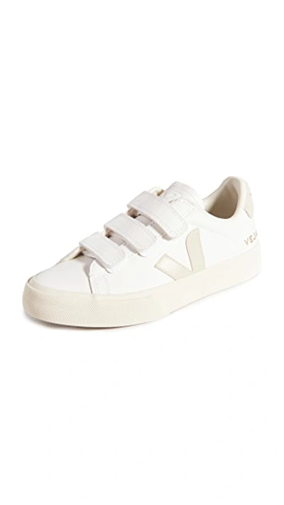 Veja Recife Logo Sneakers In White