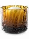 Venini Night In Venice Candle Holder In Brown