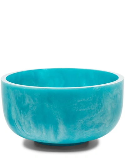 Jonathan Adler Blue Mustique Salad Bowl