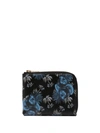 Undercover Graphic-print Leather Wallet In Black