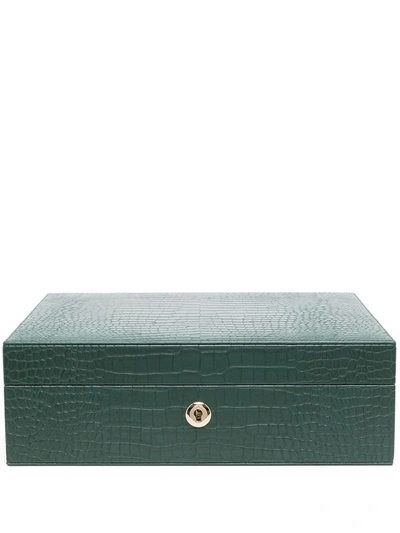 Rapport Brompton Eight-piece Watch Box In Green