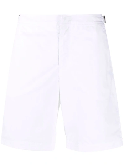 Orlebar Brown Dane Swim Shorts In White