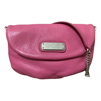 Pre-owned Marc By Marc Jacobs Leather Crossbody Bag In Pink