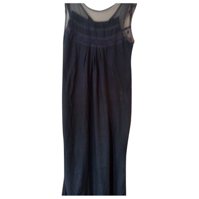 Pre-owned One Step Maxi Dress In Grey