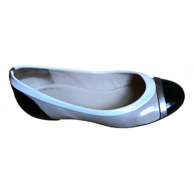 Pre-owned Hogl Patent Leather Ballet Flats In Multicolour