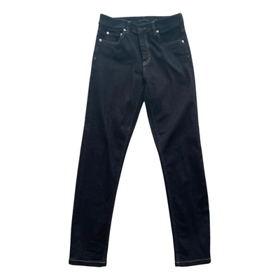 Pre-owned Prada Slim Jeans In Black