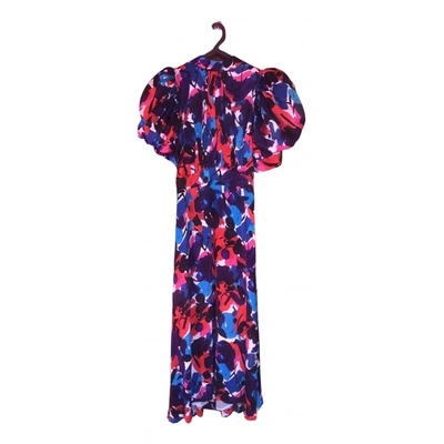 Pre-owned Rotate Birger Christensen Mid-length Dress In Multicolour