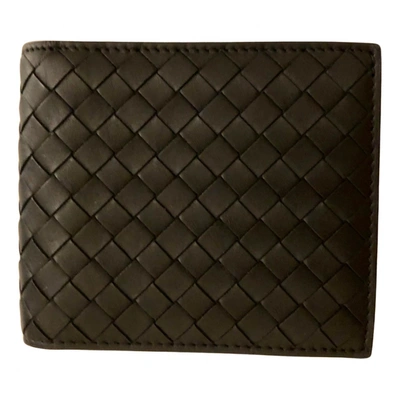 Pre-owned Bottega Veneta Leather Small Bag In Black