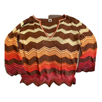 Pre-owned M Missoni Knitwear In Multicolour