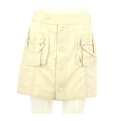 Pre-owned Marc Jacobs Skirt In Beige
