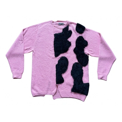 Pre-owned Yohji Yamamoto Cashmere Pull In Pink | ModeSens