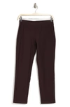 Eileen Fisher Stretch Crepe Slim Ankle Pants In Dkbst