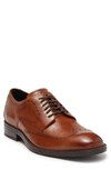 Cole Haan Modern Essentials Wingtip Oxford In Ch British Tan