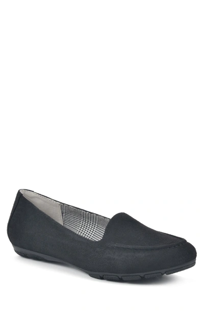 Cliffs By White Mountain Gracefully Flat In Black/ Fabric
