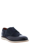 Zanzara Averett Wingtip Blucher In Black