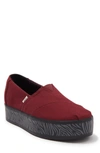 Toms Alpargata Slip-on Sneaker In Cabernet