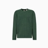 Levi's Battery Crewneck Sweater - Pine Needle Green In 0003