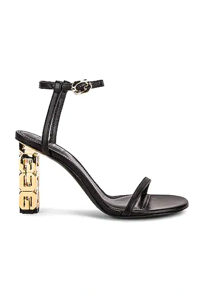 Givenchy G Cube Sandal In Black