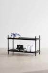 Urban Outfitters Metal Shoe Rack In Black