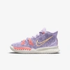 Nike Kyrie 7 Big Kids' Basketball Shoes In Lilac,indigo Burst,sail,melon Tint