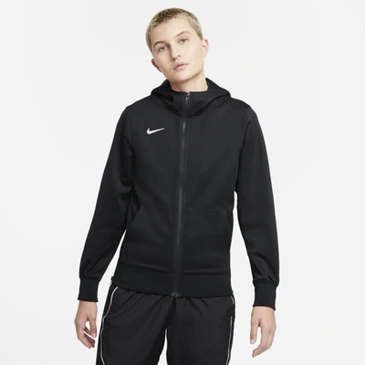 Nike Women's Dri-fit Showtime Full-zip Basketball Hoodie In Black