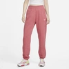 Nike Sportswear Essential Collection Women's Fleece Pants In Gypsy Rose,white