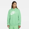 Nike Sportswear Club Fleece Men's Graphic Pullover Hoodie In Light Green Spark,light Green Spark