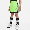Nike Dri-fit Elite Big Kids' (boys') Basketball Shorts In Green