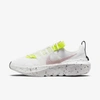 Nike Women's Crater Impact Casual Sneakers From Finish Line In White,volt,summit White,pink Glaze