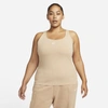 Nike Women's  Sportswear Essential Cami Tank Top (plus Size) In Brown