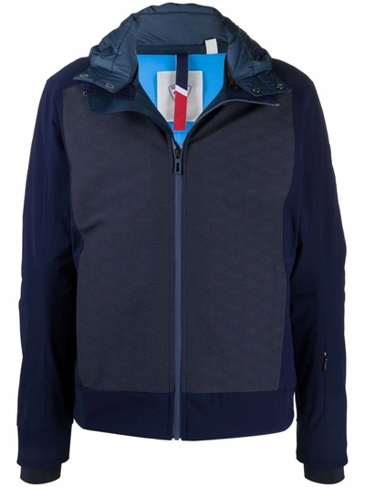 Rossignol Panelled Padded Jacket In Blue