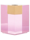 Jonathan Adler Pink Monte Carlo Candle Holder In Rosa
