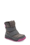 Sorel Kids' Whitney™ Ii Short Waterproof Insulated Boot In Grigio