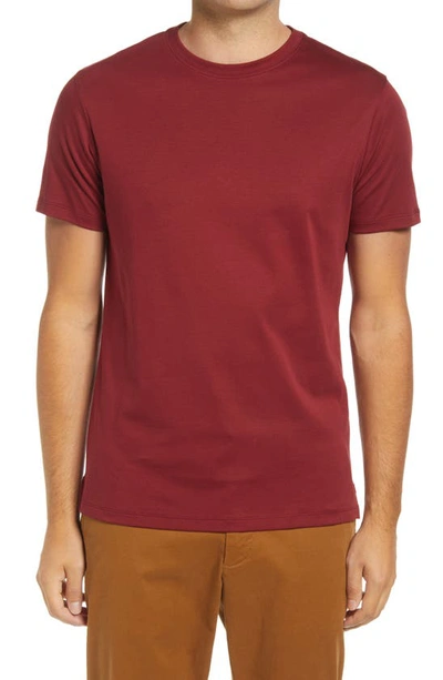 Robert Barakett Georgia Crewneck T-shirt In Soft Red