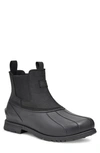 Ugg Men's Gatson Waterproof Chelsea Duck Boots In Black