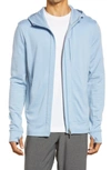 Icebreaker Quantum Iii Merino Wool Zip Hoodie In Island