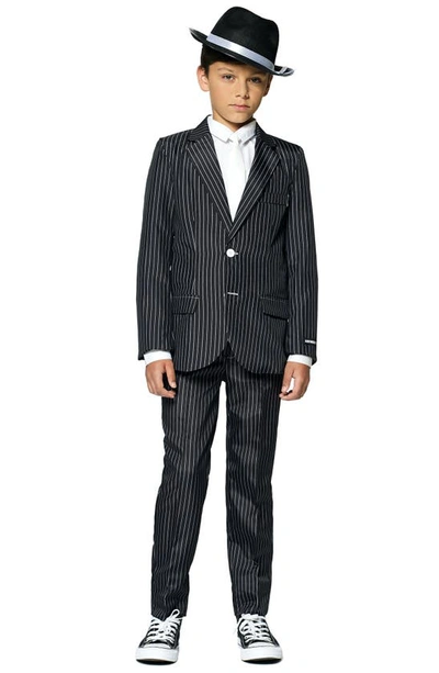 Opposuits Kids' Suitmeister Two-piece Suit With Tie In Black