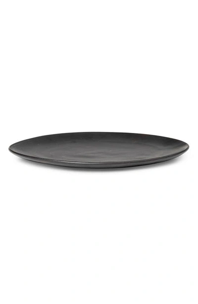 Ferm Living Flow Plate In Black